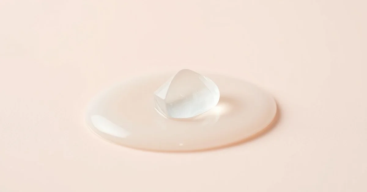 알란토인 성분이 피부에 흡수되는 모습