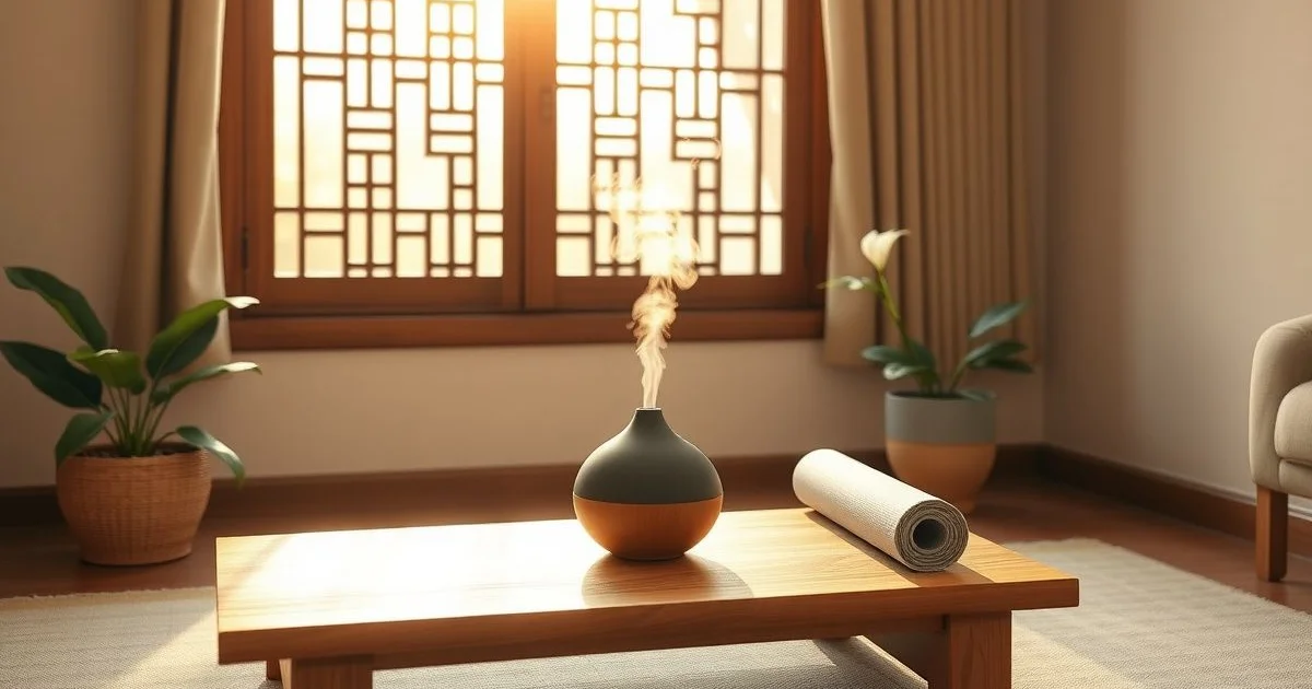 가정 내 스트레스 관리 용품과 편안한 공간