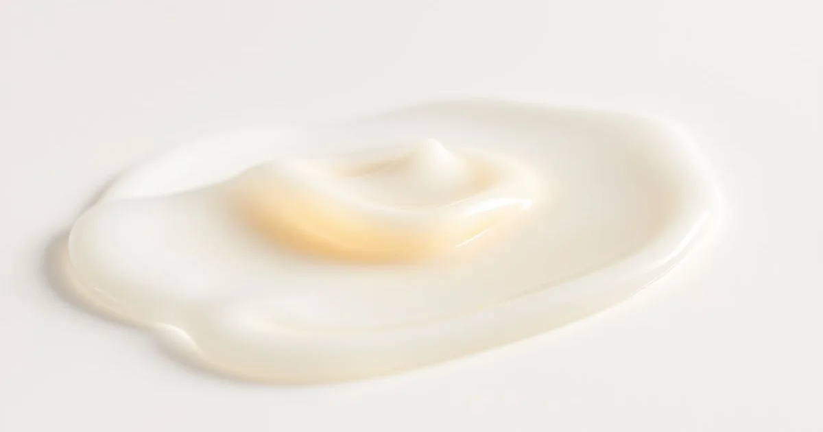 세라마이드 크림 질감과 피부 지질 구조