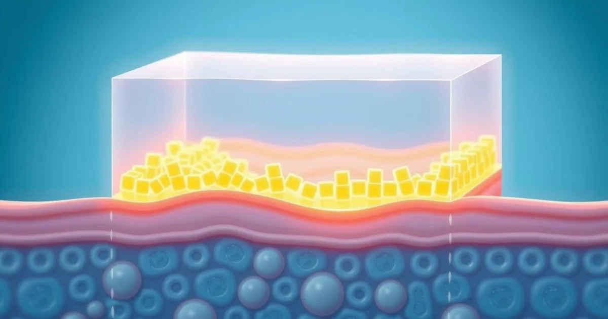 세라마이드 피부 장벽 구조 일러스트