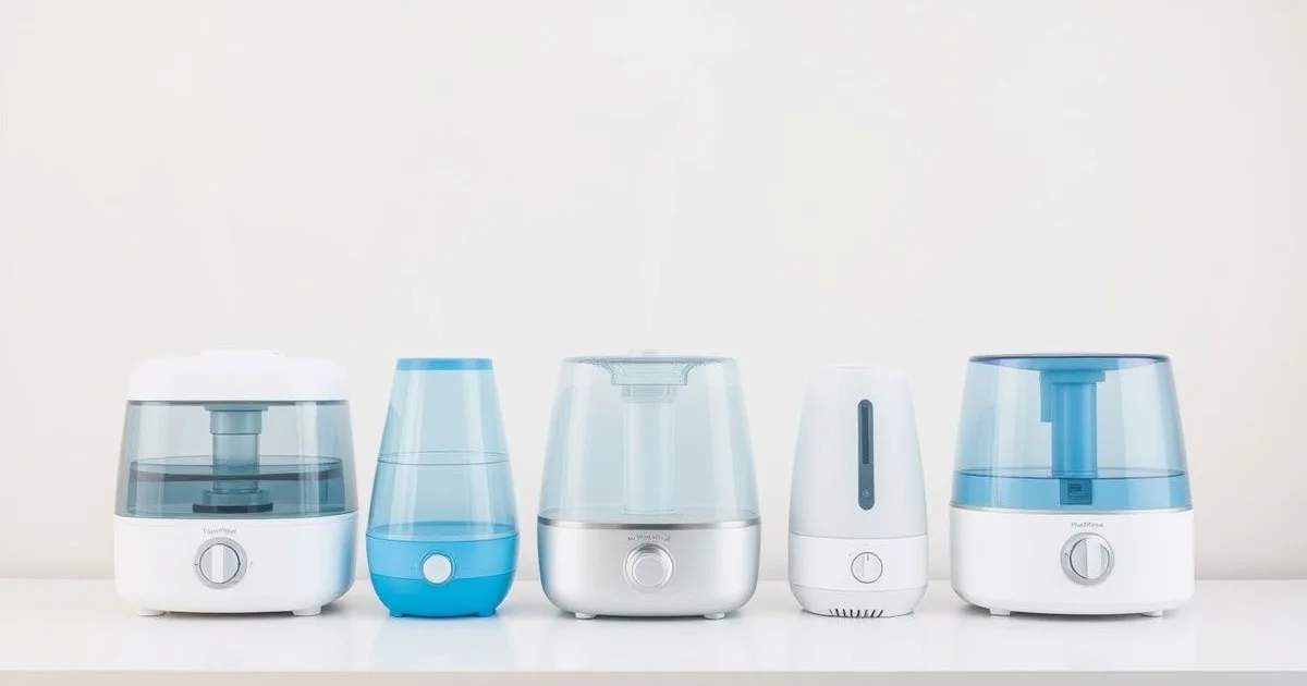 가열식 초음파 기화식 가습기 3종 비교