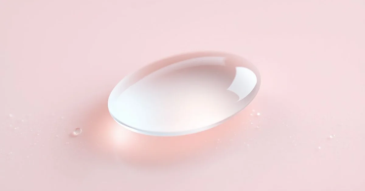 히알루론산 젤이 피부 위에서 보습 작용하는 모습