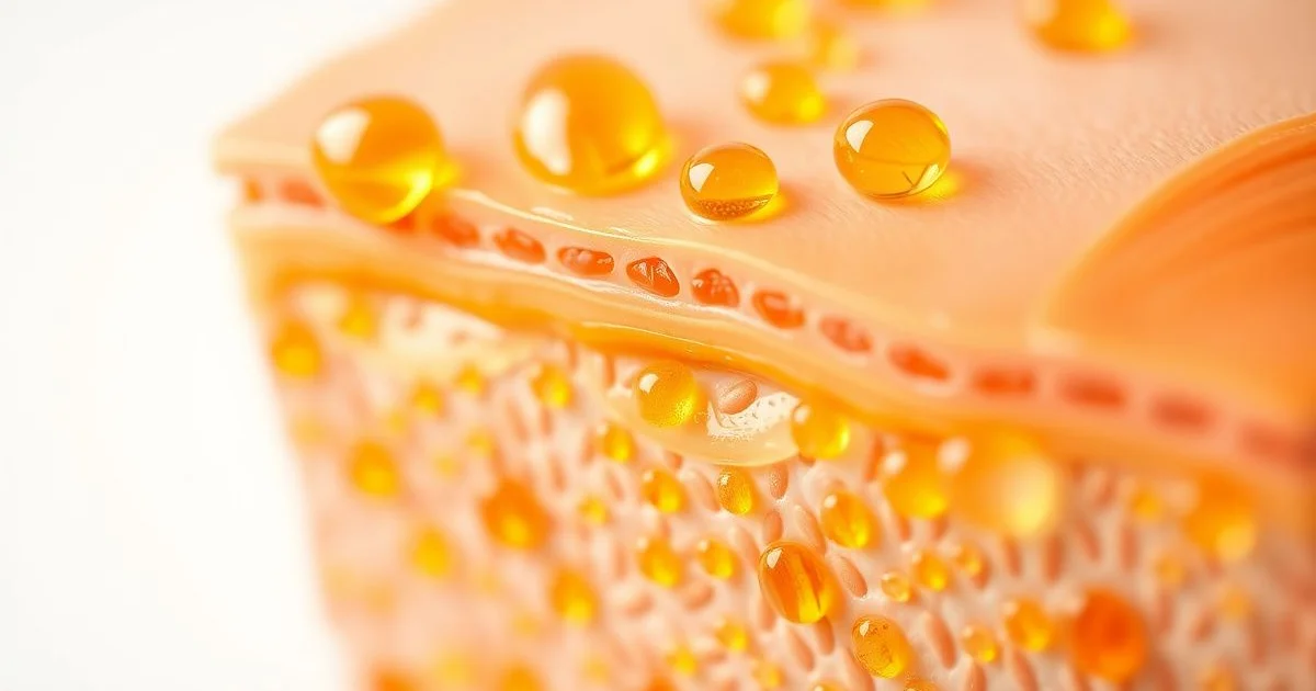 피부장벽 지질층과 오메가3 지방산