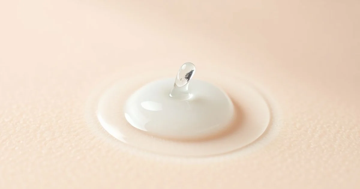 판테놀 크림 보습 작용 클로즈업