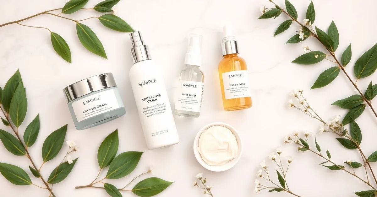 봄철 아토피 보습 스킨케어 제품 구성