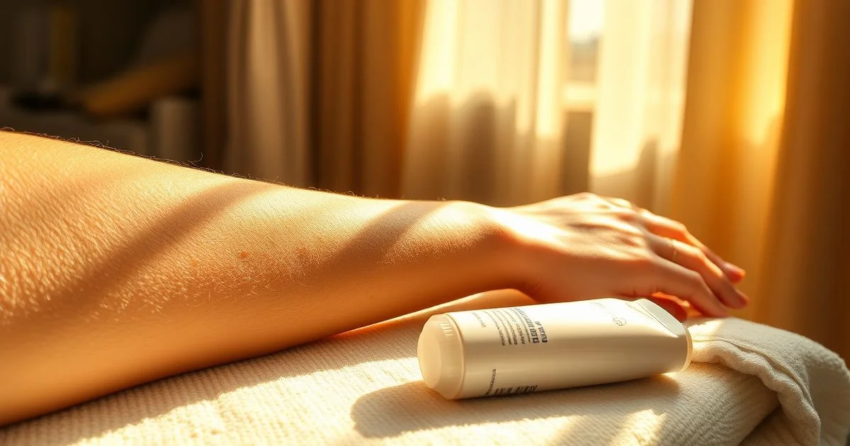 햇빛에 노출된 아토피 피부와 선크림