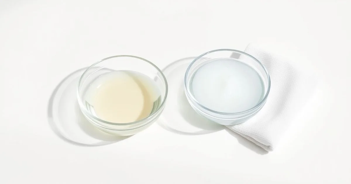 이중세안용 오일과 수성 클렌저 비교