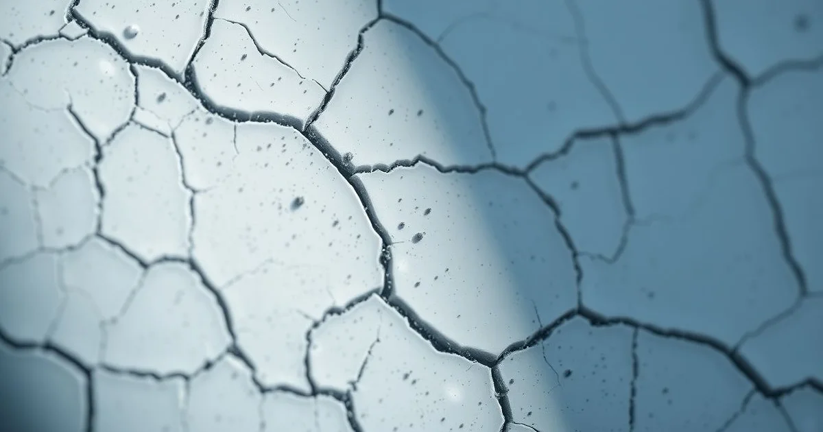 미세먼지가 피부장벽을 손상시키는 모습