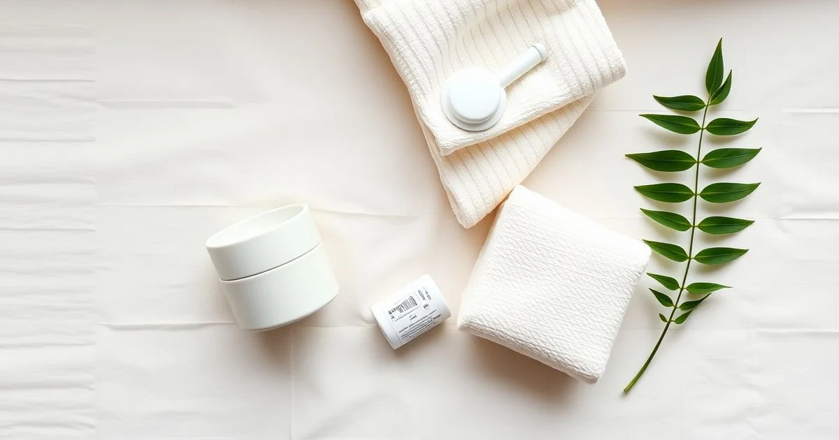 아토피 종합 관리 용품 플랫레이